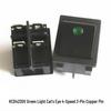 Rocker Power Reset Switch, 16A 250V, 4/6-Pin, 2/3-Position with Light, KCD4 Boat Shape