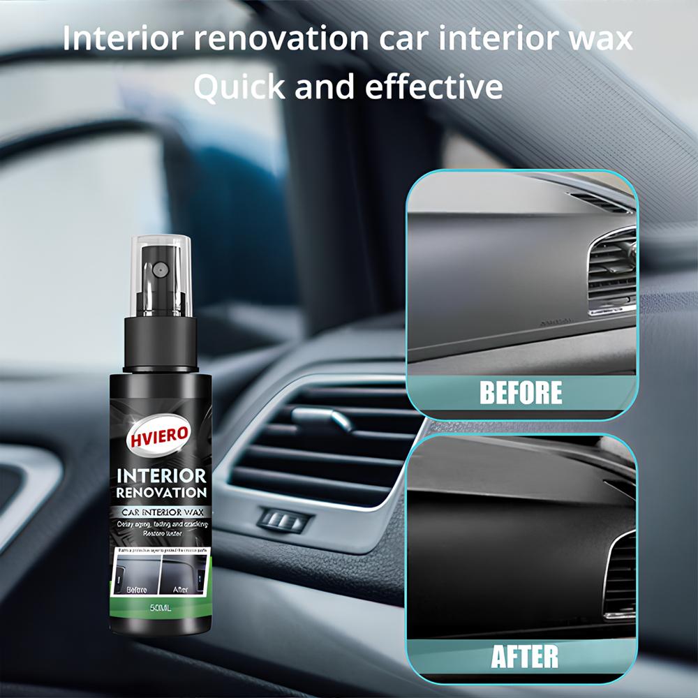 Eelhoe Plastic Restore Agent for Home Car Interior Part Paint Polish Retreading Auto Refurbishing Maintenance Wash Accessories