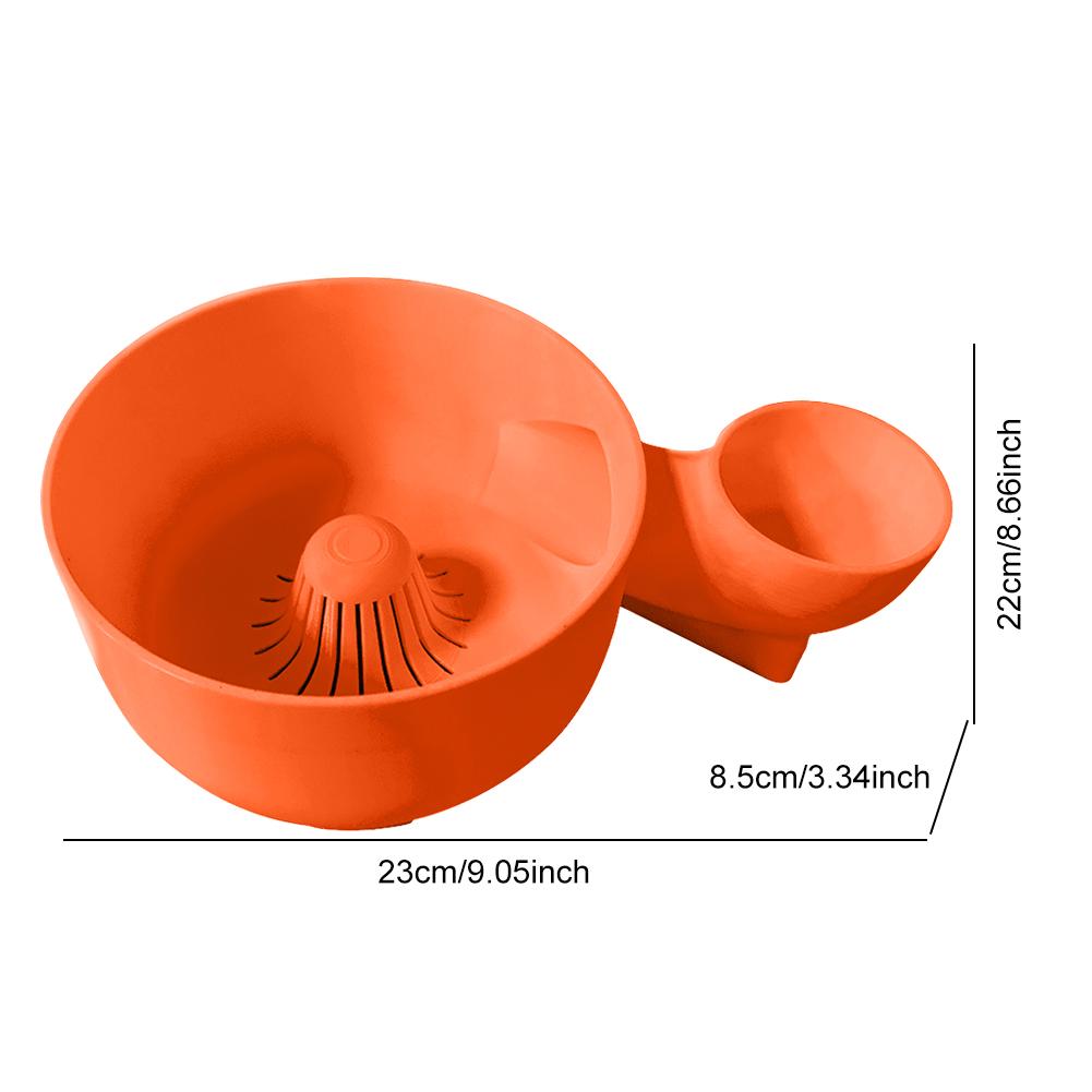 Automatic Vegetable Fruit Washer Portable Fruit Wash Bowl Washing Spinner BPA-free Cleaning Basket Home Kitchen Outdoor Picnic