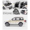 Simulation 1/32 Mitsubishi Pajero Automobile Model Alloy Die Cast Body Strong and Durable Children's Toy Car Model with Sound and Light