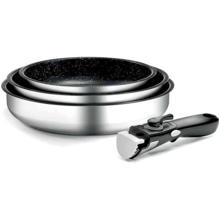 BACKEN Lot De 4 Poêles En Inox