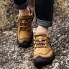 Men's hiking shoes Minimalist and comfortable flat bottom design Daily office outdoor leisure travel  High quality brown  shoes