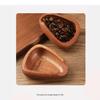Solid Wood Anti-static Coffee Bean Tray with Spoon and Scale