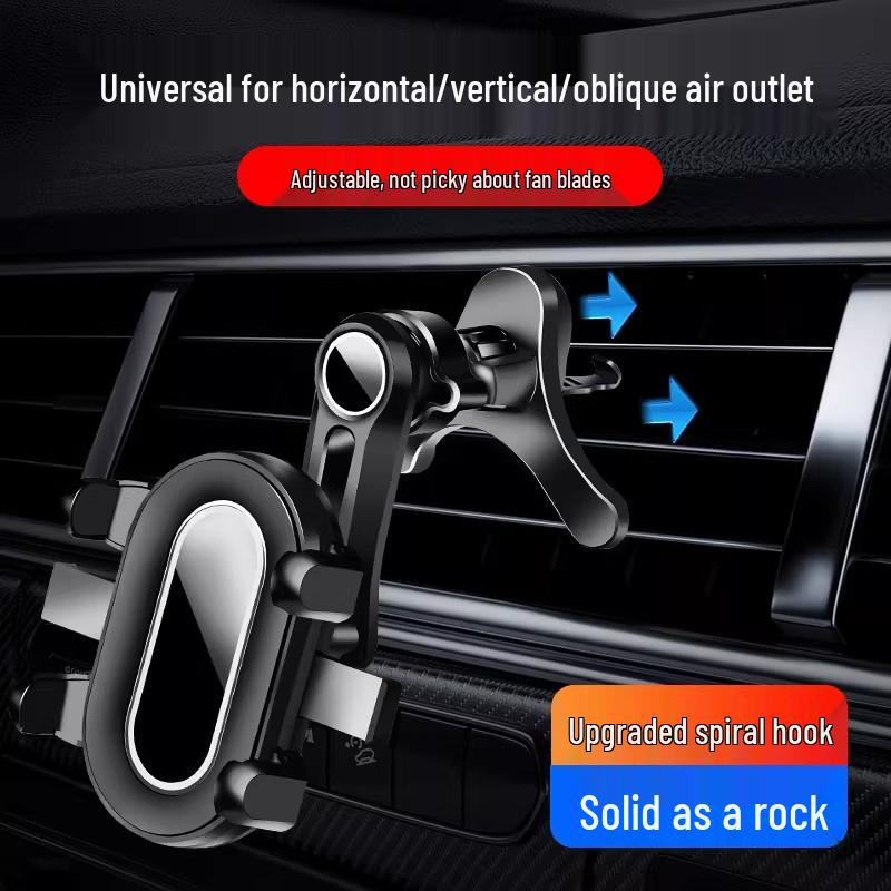 Car Air Vent Mount: Clip-on Phone Holder Bracket