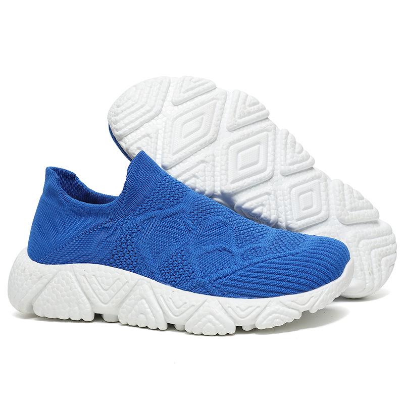 Breathable one-pedal breathable sneakers socks shoes light and comfortable rebound walking shoes commute running