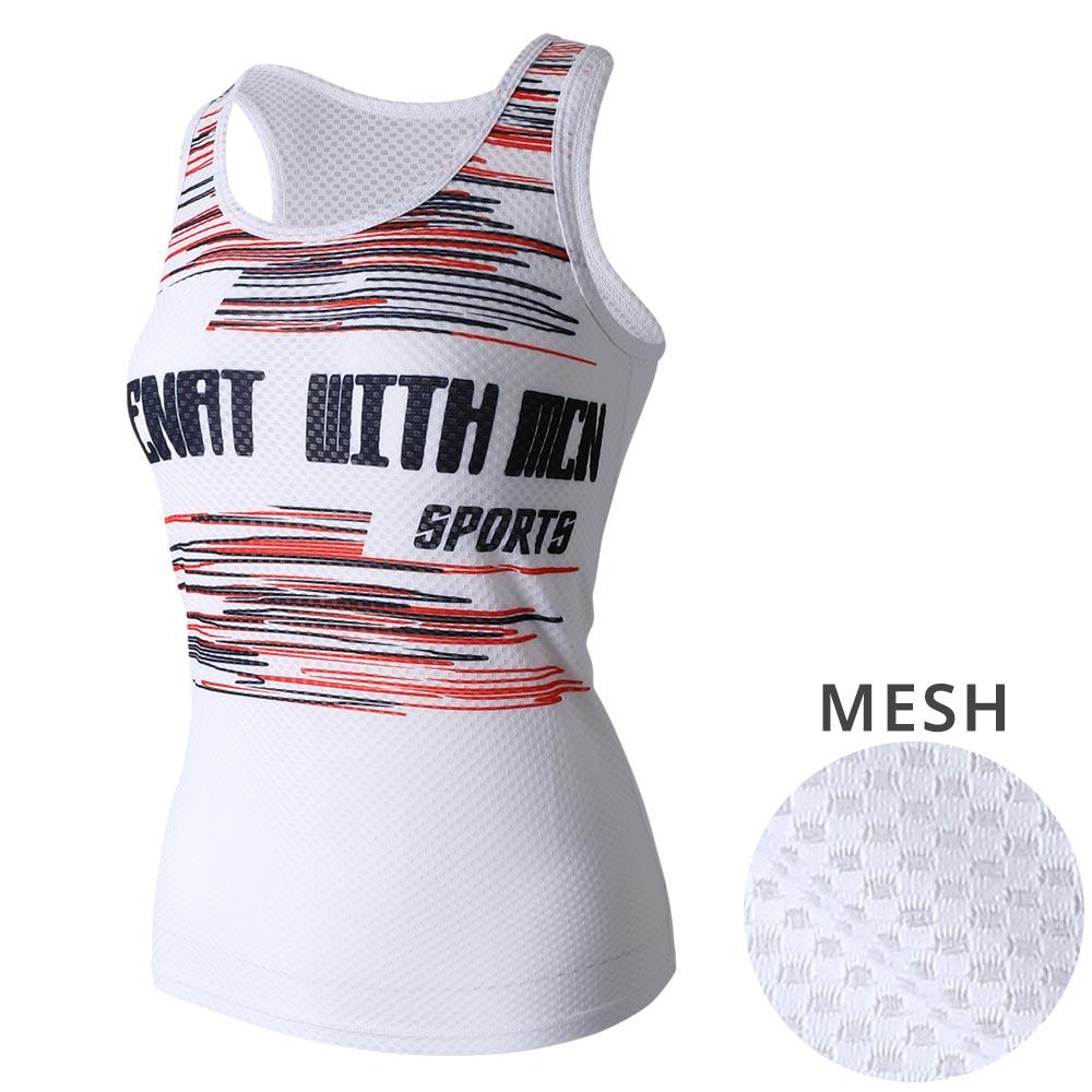 Mcn Sports Женское бесшовное нижнее белье K-Mesh без рукавов Noise Es