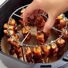 1 Set Stainless Steel Grill &Skewers, 12/24 pcs Needle, BBQ Set, Air Fryer, Oven, Grill, Skewers, Kitchen Supplies