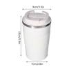 Reusable Thermal Travel Mug 380ML Capacity Portable Coffee Mug Durable Travel Coffee Mug  Daily Use