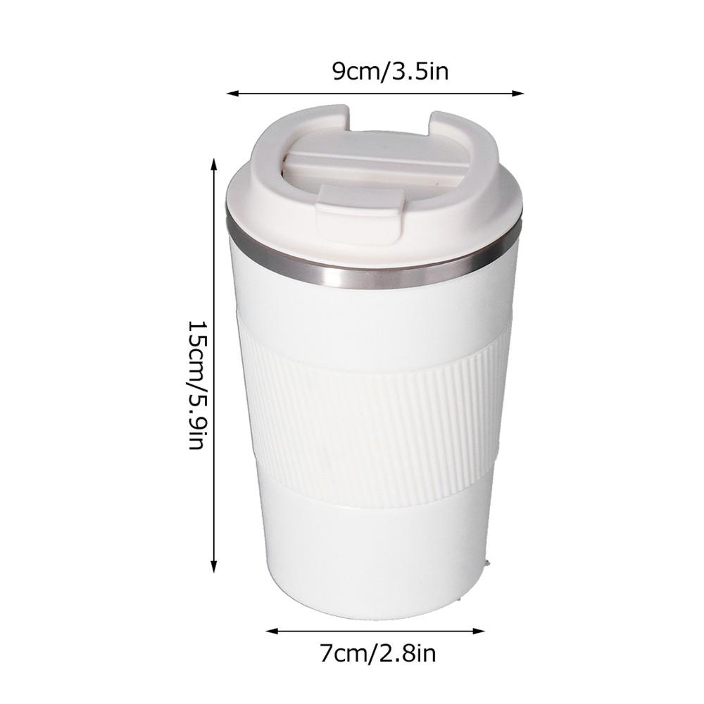 Reusable Thermal Travel Mug 380ML Capacity Portable Coffee Mug Durable Travel Coffee Mug  Daily Use