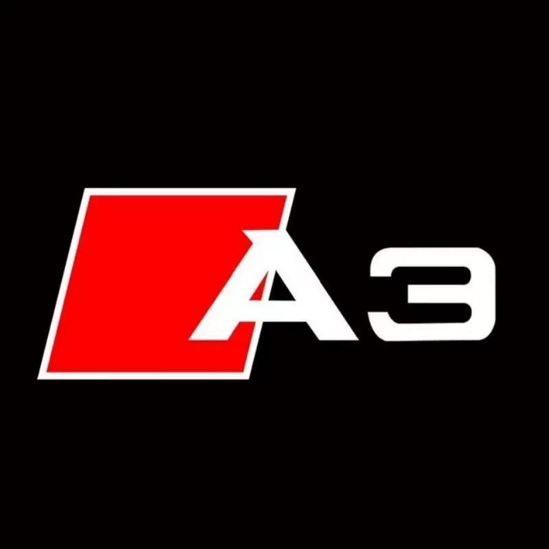 For Audi 8L 2pcs for Audi A1 A6 C8 A4 B5 B6 B7 B8 B9 S3 S4 S5 RS3 8U Q3 Q5 8R Q7 Q8 TT A3 8V V8 8P A5 A7 A8 LED Car Door Projector Light