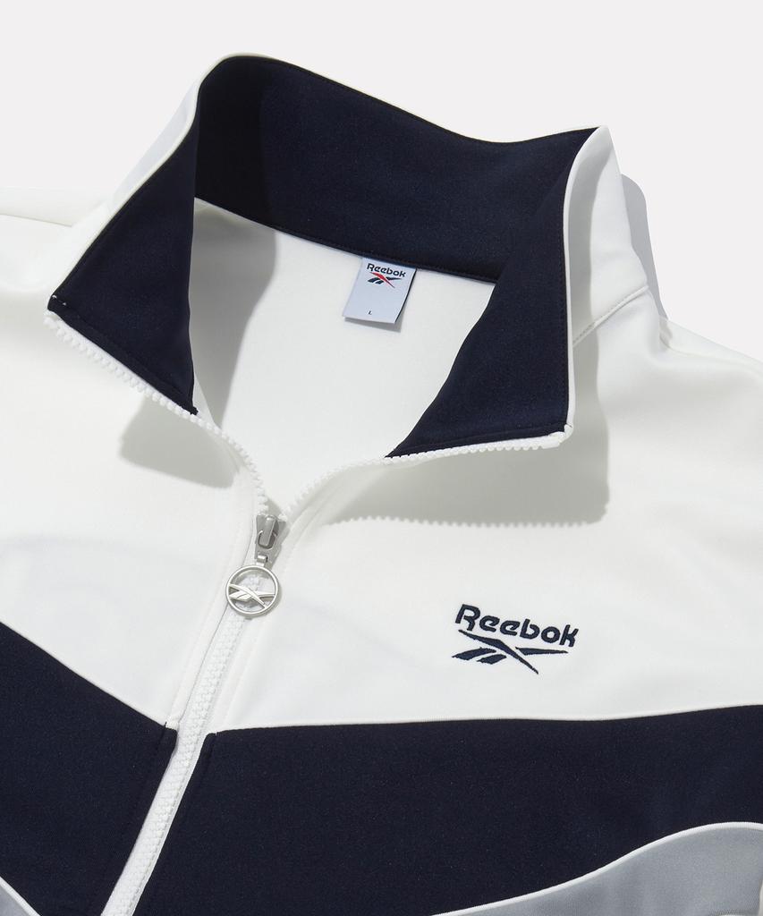 Reebok Heritage Jersey Track Top - Off-White