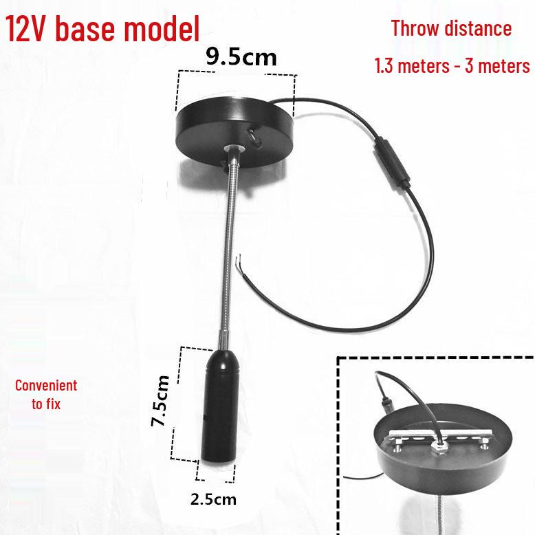 12V Escape Room Text Hint Arrow Projector Spotlight