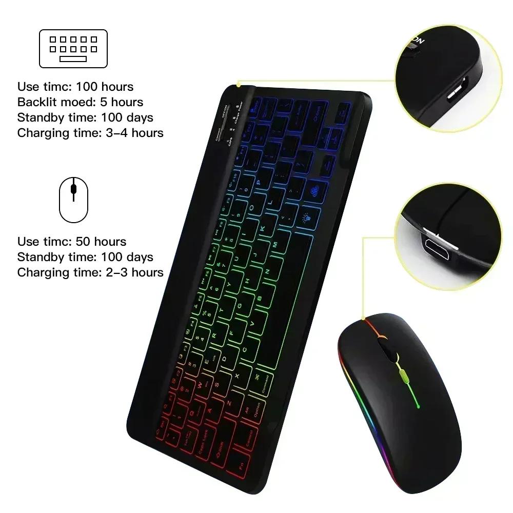 Keyboard Case For Tab 10.1 Inch TB311FU TB311XU With Mouse Backlit keyboard cover for Tab 10.1" Funda