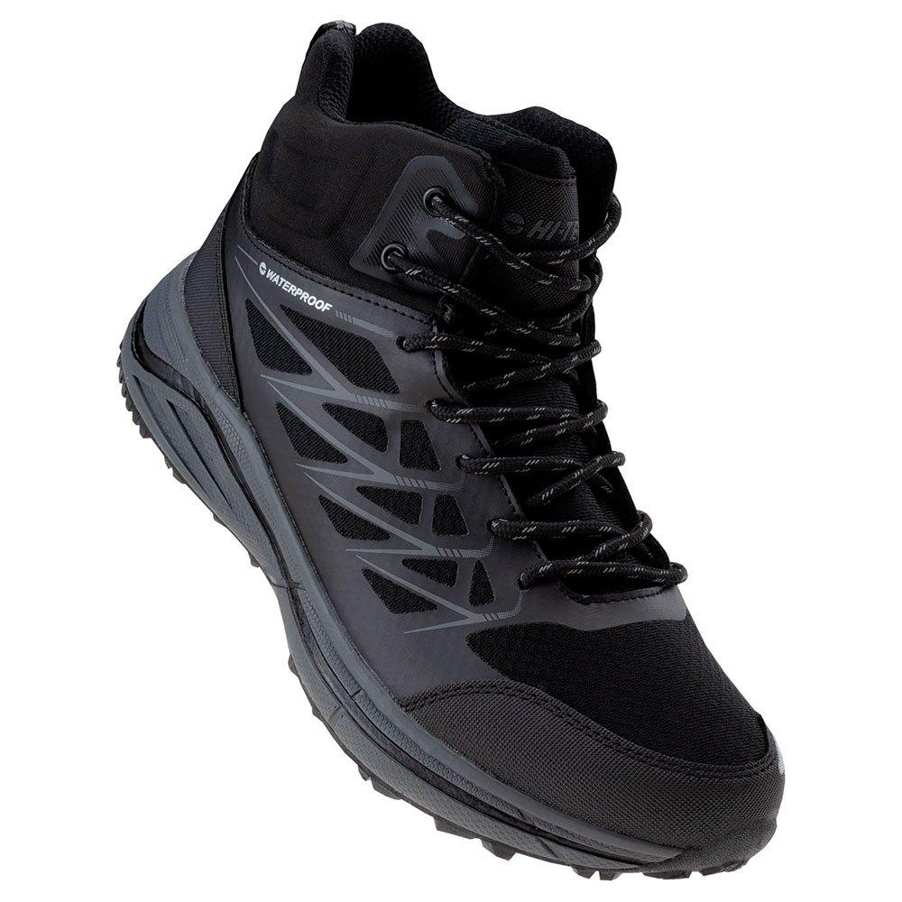Hi-Tec Mens Hewila Waterproof Mid Cut Walking Shoes