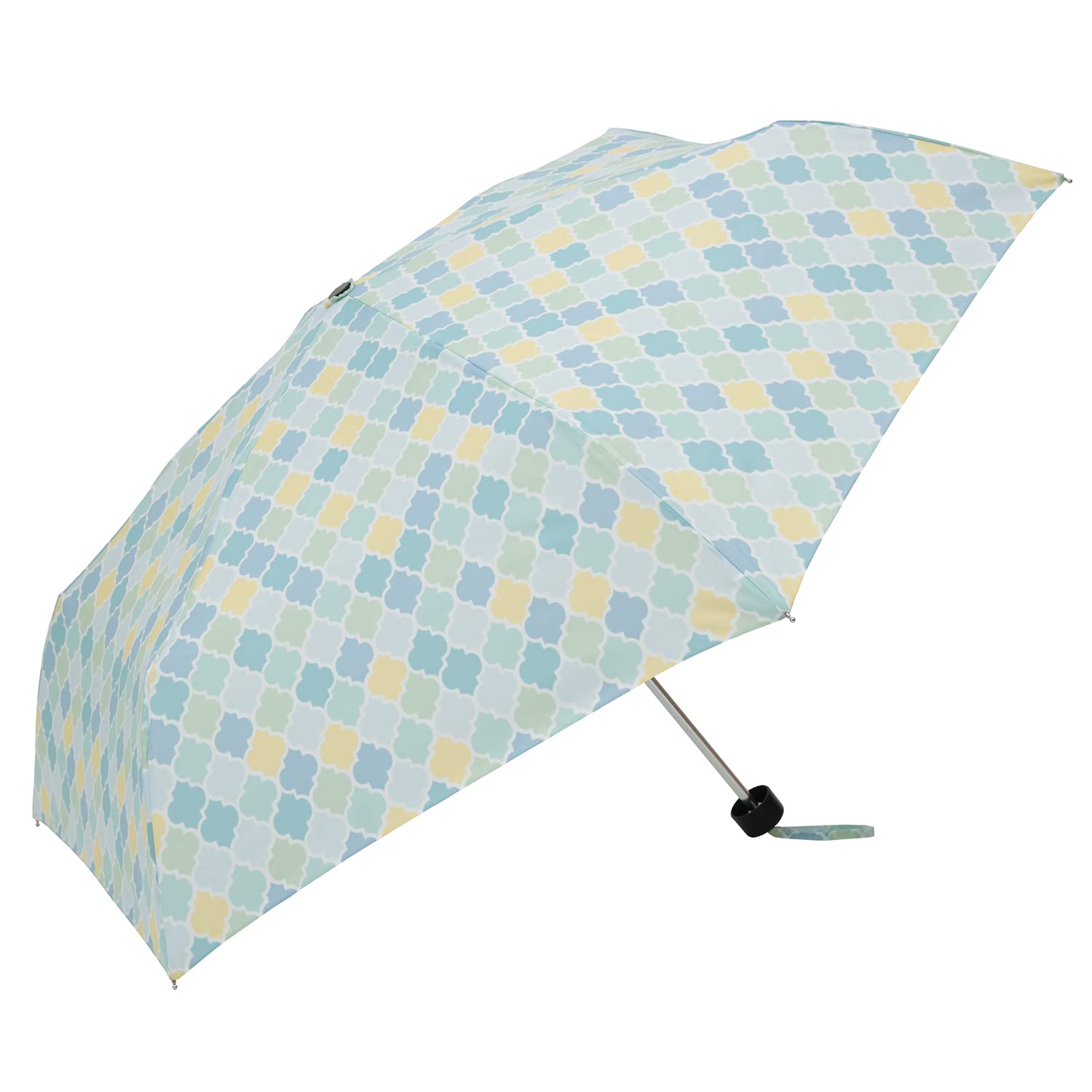 

Большой мини-зонт для солнечной и дождливой погоды, УФ-зонт от солнца и дождя, Клевер Синий дни, защита, [LIEBEN-0505] (Марокканский)