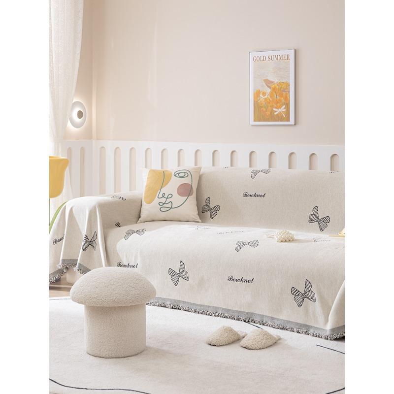 Ręcznik na sofę Cztery pory roku Uniwersalny Ręcznik na pokrowiec sofy Ins Prosty Odporny na zarysowania Pokrowiec na sofę Pokrowiec na sofę Kompleksowy Uniwersalny Pokrowiec