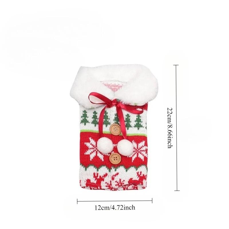 

Christmas Wine Bottle Cover Merry Christmas Decorations For Home Christmas Ornament Xmas Navidad Natal Gifts New Year 2025