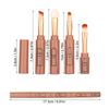 4 In 1 Telescopic Makeup Brushes Set Portable Retractable Lip Eyebrow Eyeshadow Cosmetic Brushes