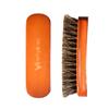 Soft Bristle Horsehair Brush for Leather Shoe Cleaning and Polishing
