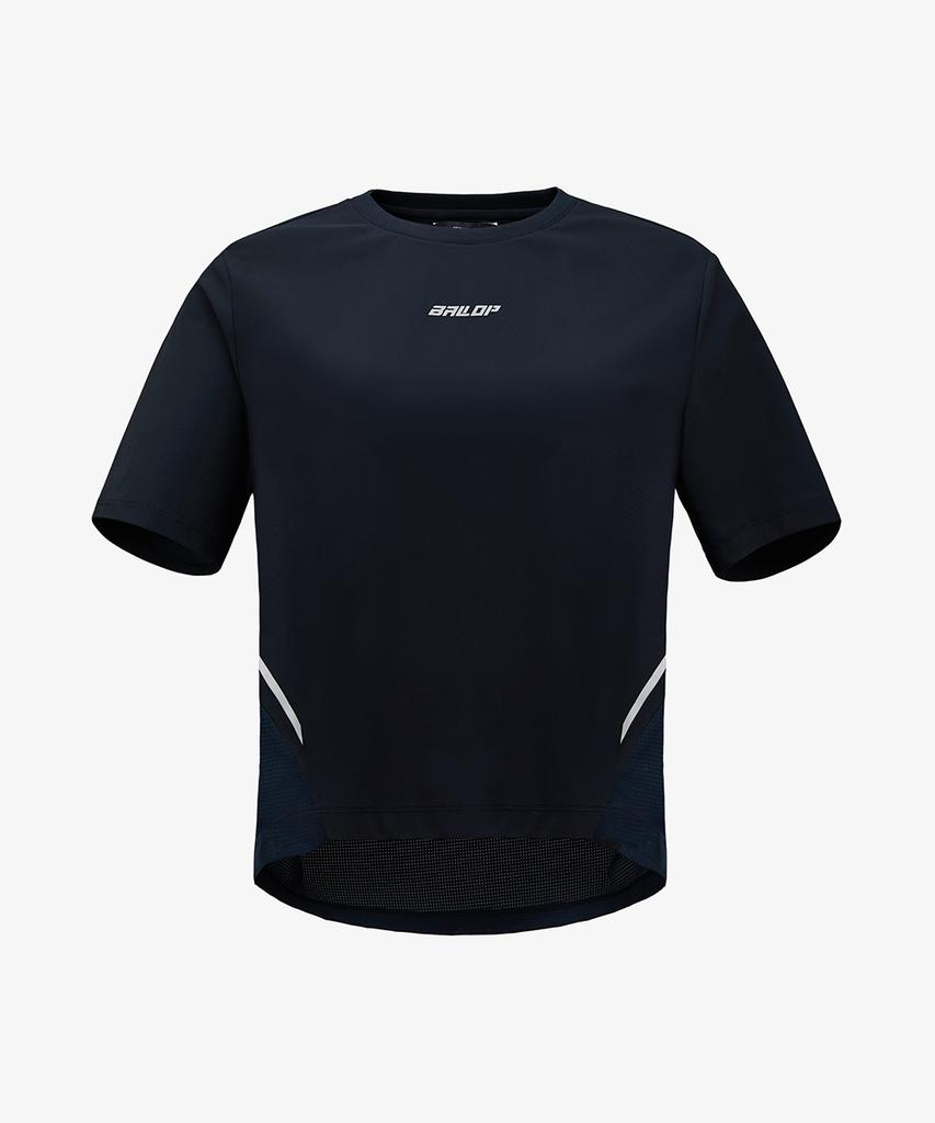Baellob Women'S Air Revent Active Crop T-Shirt Black