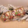 Wooden Christmas Pendant Merry Christmas Decoration for Home 2025 Navidad Xmas Tree Hanging Ornaments Kids Gifts New Year 2025
