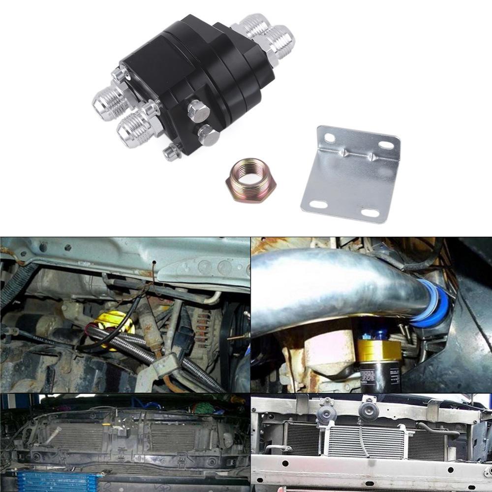 Aluminum AN10 Male Oil Filter Relocation Sandwich Fitting Adapter Kit 3/4x16 20x1.5 Replacement Engine Parts Tool Set