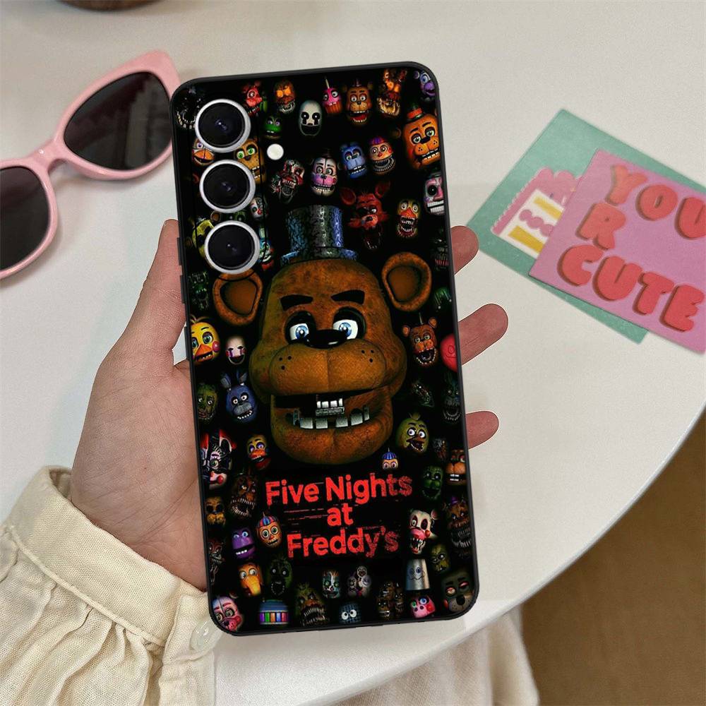 

Амин Fnaf Five-nights-At-Freddys Чехол для телефона Samsung S 20 21 22 23 Lite Plus Ultra Прозрачный чехол для мобильного телефона Funda Samsung S21Ultra