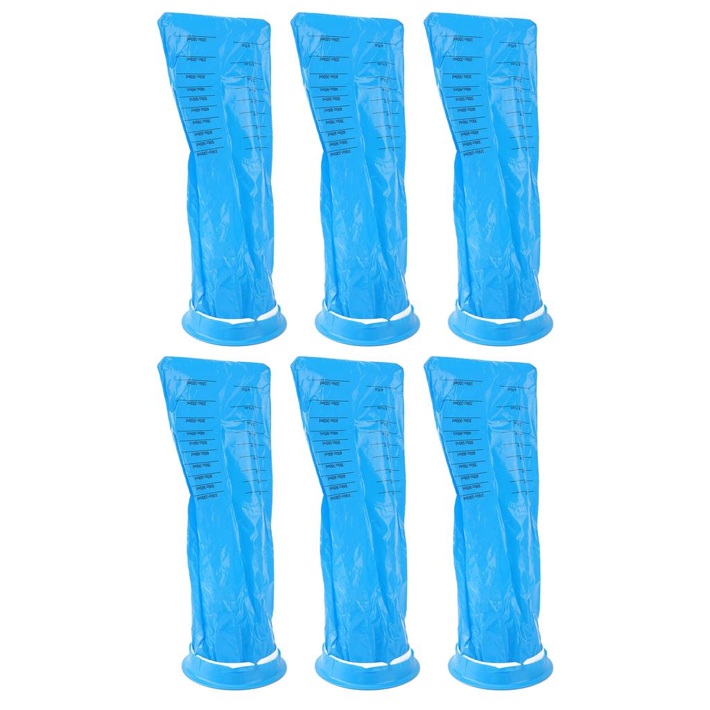 30Pcs Disposable Vomit Bag PE Emesis Bag Lage Capacity Leakage Proof for Travel Outdoor
