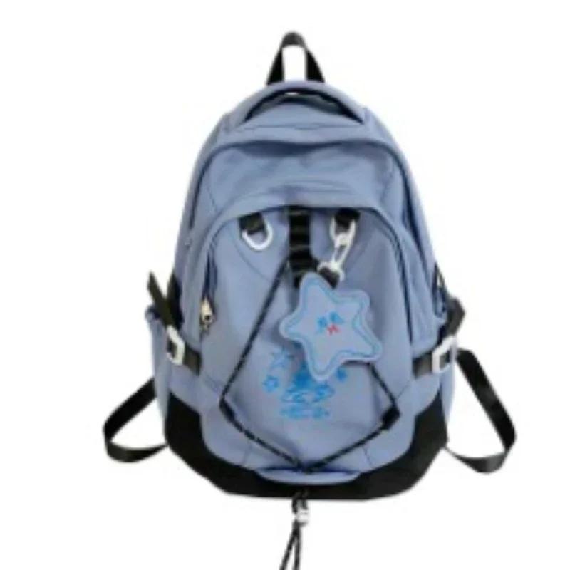 Lässige Oxford-Rucksäcke für Damen Softback Innenfach mit Reißverschluss hohe Qualität solide