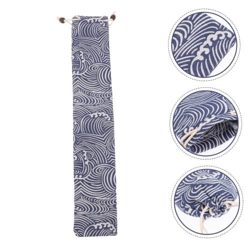 SEWACC Drumstick Bag, Drumstick Carry Case, Drumstick Holder, Drumstick Pouch, Large Capacity, Durable Polyester, Lightweight, Storage, Protection, Po