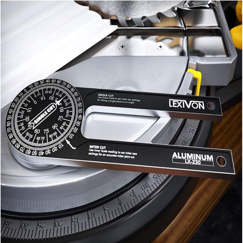 Miter Saw Angle Finder Miter Saw Protractor Angle Measuring Woodworking 360° Angle Finder