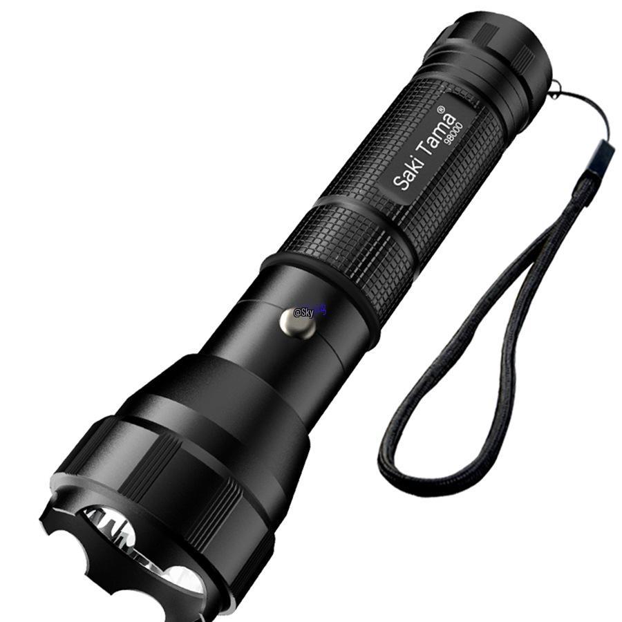 Special Forces Rechargeable Ultra-Bright Long-Range Flashlight for Outdoor, Patrol, Emergency, and Household Use