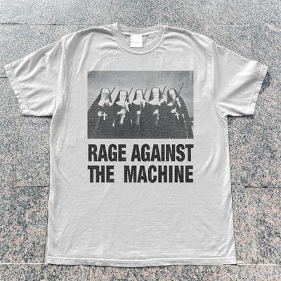 NEW Rage Against The Machine Nuns And Guns White Classic Unisex T-Shirt