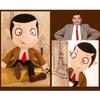 AjieQaQ Plush Toy 30cm Teddy Bear Mr. Bean Brown Soft Cuddly Stuffed Animal Gift for Kids