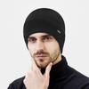 Winter Wool Plush Knitted Hat Men's Outdoor Travel Cycling Cold-Proof Ear Cover Head Wool Hat