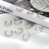 10Pcs Adjustable Toe Rings For Women Girls Simple Beach Open Toe Ring Set Cute Heart Summer Toe Ring Foot Jewelry
