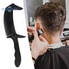 Gebogenes Friseurkamm-Set mit Halterungen, professionelles, verstellbares, hitzebeständiges Haarstyling-Werkzeug für Herren-Haarschneidemaschinen