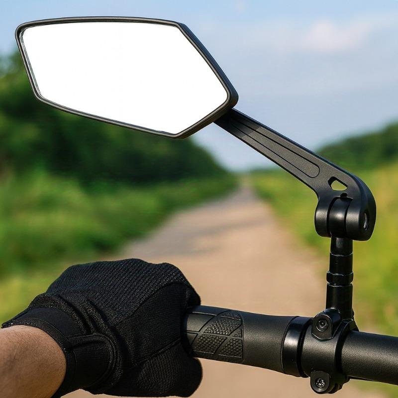 Adjustable Rotating Rearview Wide Angle Mirror for Cycling Road Bike Handlebar Safety Accessories