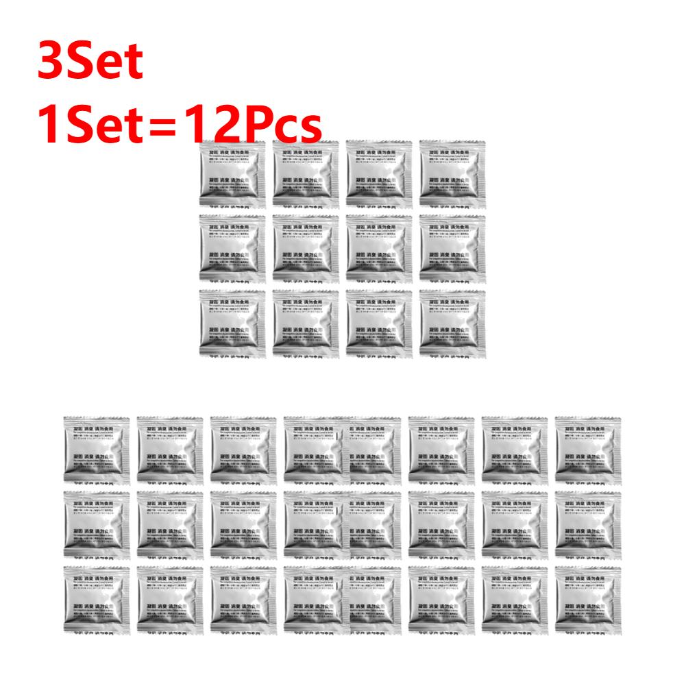 120-12PCS Camping Toilet Chemicals Liquid Waste Gelling Deodorizing Powder Eco Absorbent Gel Portable Deodorant Pee Solid Powder