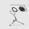 1 Pcs Foldable  Phone Holder With Cold Shoe Magnetic Pocket Phone Tripod With Hook For Phone Android Tripod Phone Stand