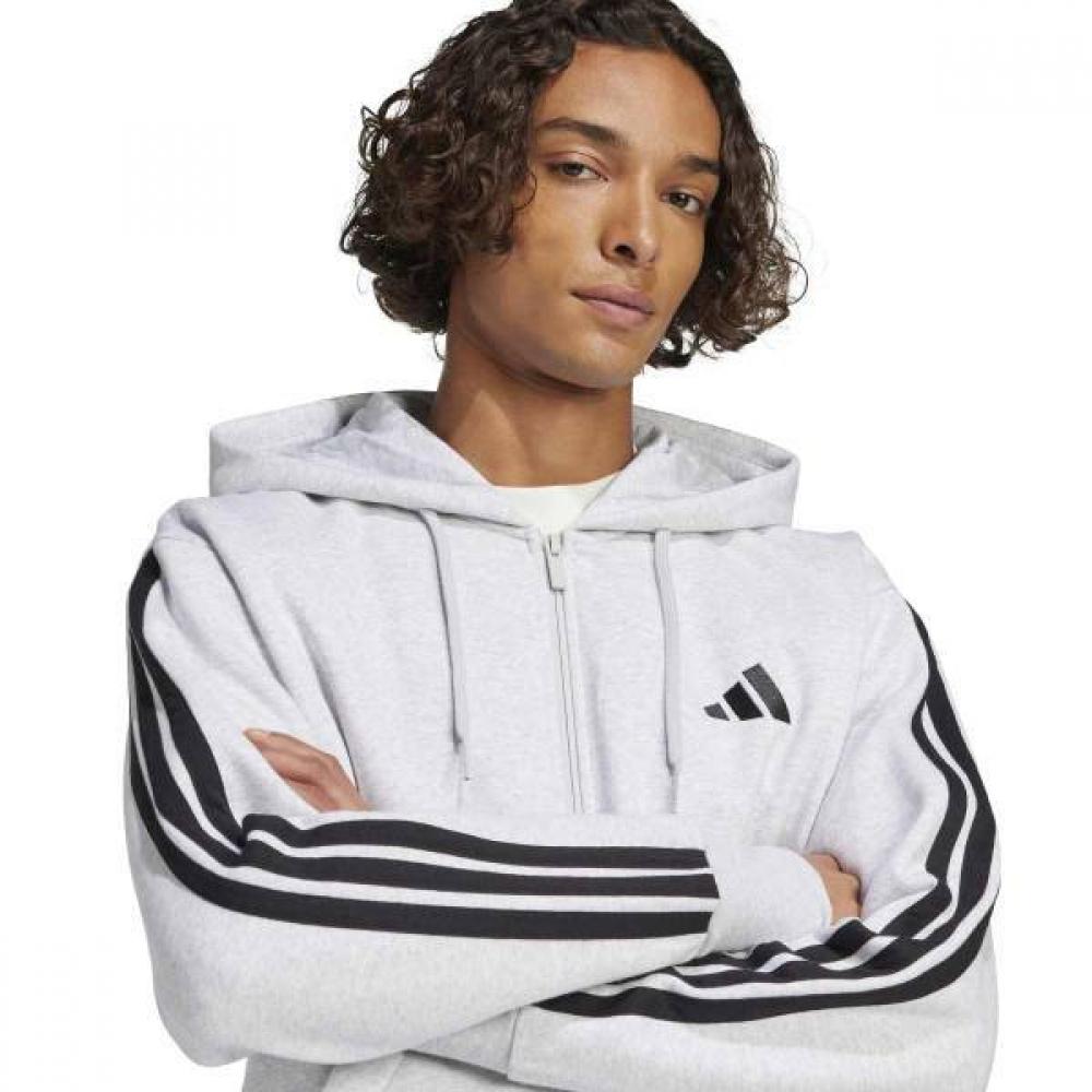 Adidas Essential 3s Fleece Hoodie Jd1863