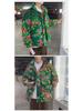 National Style Unisex Northeast Floral Winter Coat - Trendy, Thick, and Loose Fit