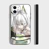 Kal'tsit Animated Game A-Arknights Phone Case For IPhone 17 Air 16 15 14 13 Pro Max 11 12 Black Silicone Cover