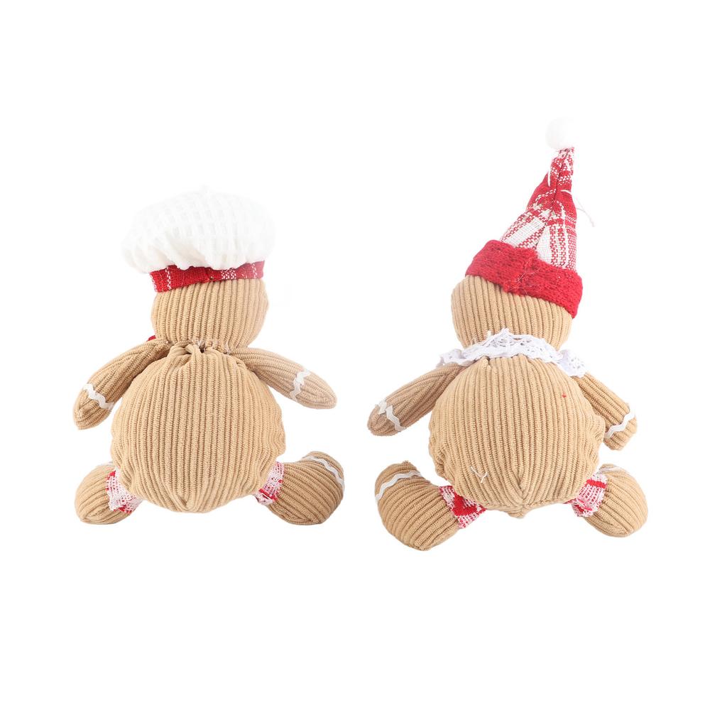 Pepparkaka Plysch Gosedjur Pepparkaksgubbe Plyschleksaker Juldekor