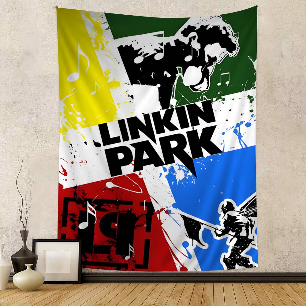 Rock And Roll Band LLinkinS PPark Large Wall Tapestry Indian Buddha Wall Decoration Witchcraft Bohemian Hippie Wall Art Decor