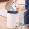 CHAHUA Pedal Odor-Locking Trash Can