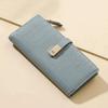 Large Capacity Women Purse Wallets PU Leather Money Bag Portable PU Coin Purse  Shopping