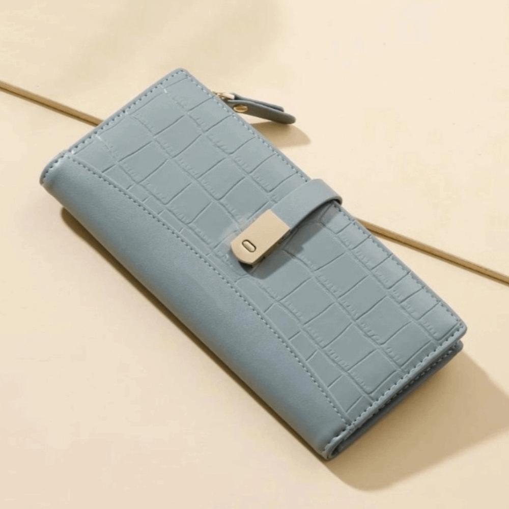 Large Capacity Women Purse Wallets PU Leather Money Bag Portable PU Coin Purse  Shopping