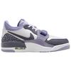 Jordan Legacy 312 Low Comfortable Versatile Non-Slip Wear-Resistant Low-Top Retro Basketball Shoes Men Sneakers White Black Purple CD7069-108