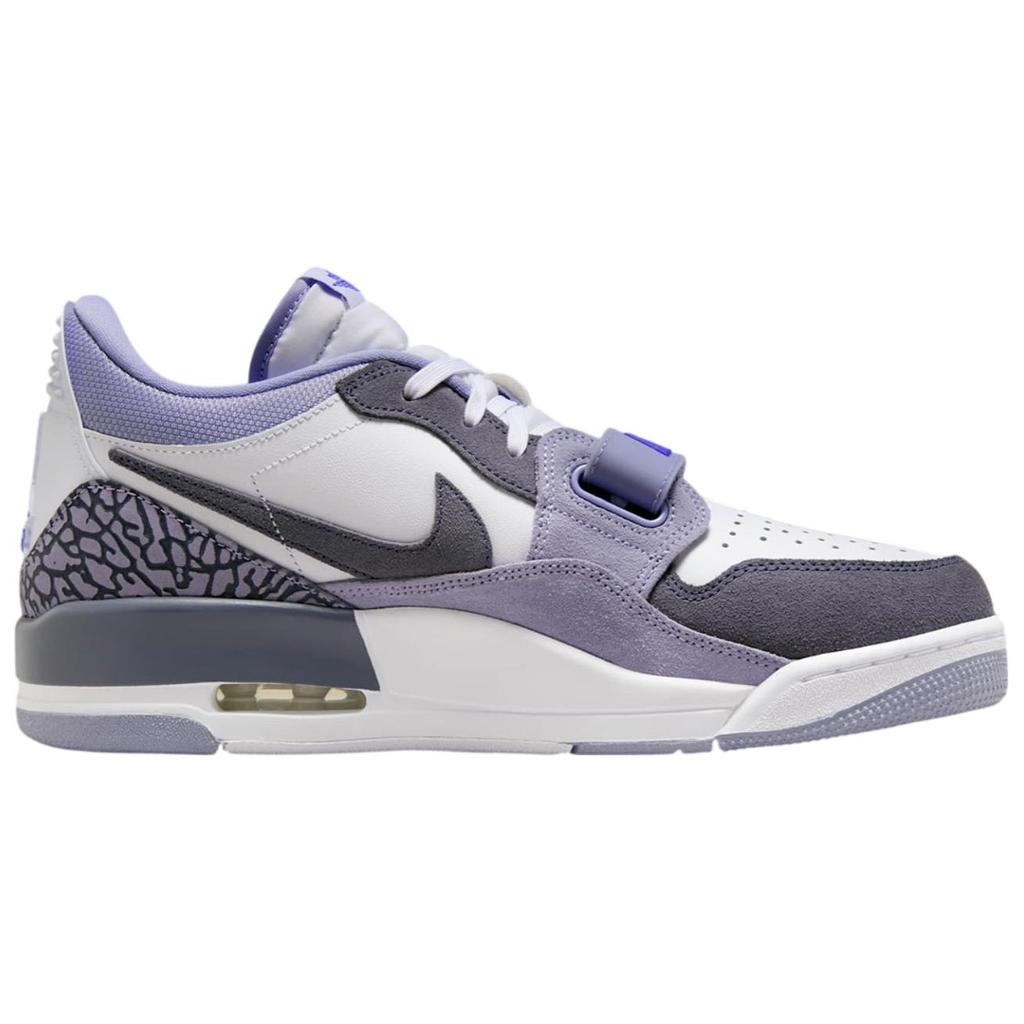 Jordan Legacy 312 Low Comfortable Versatile Non-Slip Wear-Resistant Low-Top Retro Basketball Shoes Men Sneakers White Black Purple CD7069-108